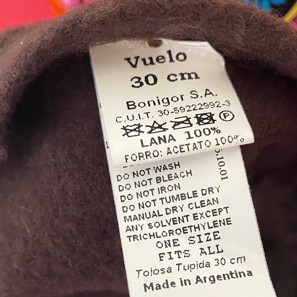 Tolosa Tupida Dark Brown Beret - Picture 3 of 5